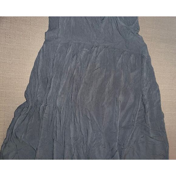 Intimately Free People Dress Women's Size XS Grey Flowy Black Crochet Trim EUC - Picture 8 of 9